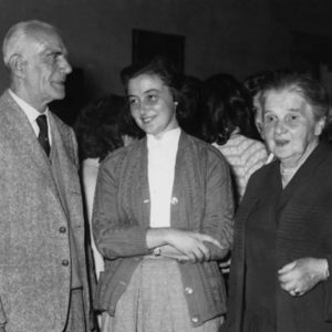 Chiara Lubich with her parents Luigi and Luigia