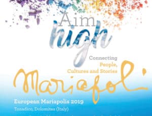 Flyer in English of the European Mariapolis 2019