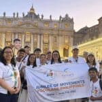 Focolare youth at St. Peter’s Square
