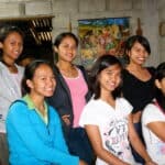 Gemma (seated, center) with other Pag-asa scholars
